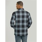 JACKET CHEMISE FLANELLE HOMME DOUBLÉE SHERPA MID STATE SMALL