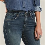 ARIAT WOMAN JEANS PREMIUM HIGH RISE BLUE LAKE FLARE 27S