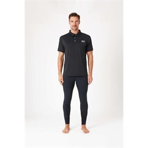 B VERTIGO FLYNN MENS POLO SHIRT BLACK 