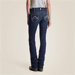 JEANS ARIAT FEMME ICON R.E.A.L MID RISE STRAIGHT OCEAN 25L