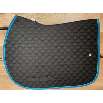 TAPIS OGILVY PROFILEPAD SAUTEUR CHEVAL NOIR-TURQUOISE-TEAL