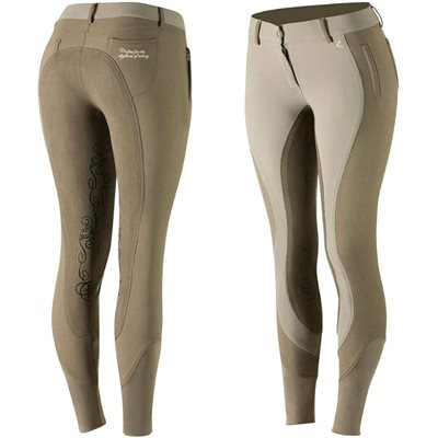 PANTALON VERTIGO FS KIANA FEMME / JUNIOR GR.22 (BRUN 2 TONS)