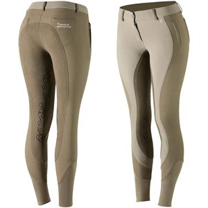 B VERTIGO KIANA FULL SEAT BREECHES BROWN (2 TONES) 22