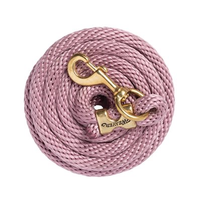 POLY LEAD ROPE PINKY MAUVE