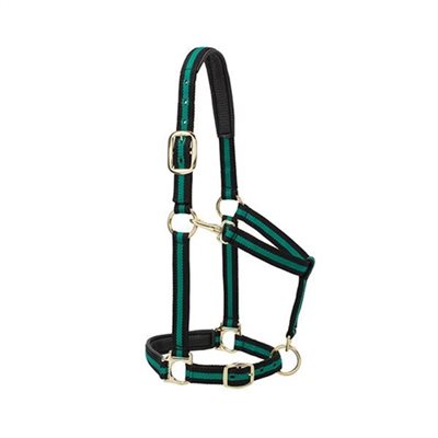 LICOU AJUSTABLE PADDÉ EN NYLON WEAVER VERT / NOIR SMALL