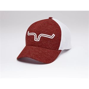 CASQUETTE KIMES RANCH LV COOLMAX 110 ROUGE MESH BLANC