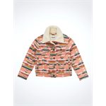 JACKET WRANGLER DOUBLÉ SHERPA FILLE AZTEC ROSE