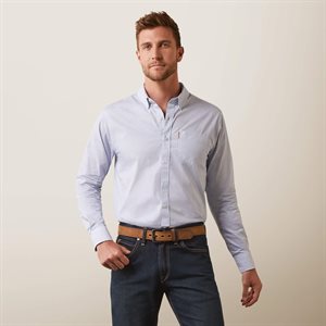 CHEMISE ARIAT HOMME MEDALLION BLEU / BLANC