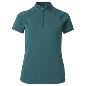 HORZE MIA WOMENS SHORT SLEEVED TRAINING POLO SHIRT EMERALD 8