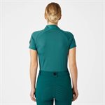 HORZE MIA WOMENS SHORT SLEEVED TRAINING POLO SHIRT EMERALD 8