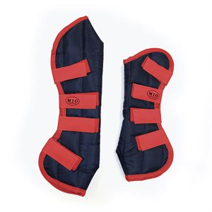 BOTTES DE TRANSPORT MIO HORSEWARE NAVY / ROUGE GR:COB