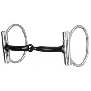 DEE RING SNAFFLE WITH COPPER 5''
