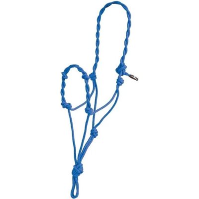 ROPE HALTER TWISTE BLUE