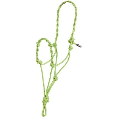 ROPE HALTER TWISTE LIME