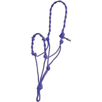 ROPE HALTER TWISTE PURPLE