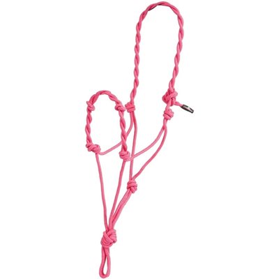 ROPE HALTER TWISTE PINK