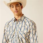 ARIAT SHIRT MEN LS PRESTON CLASSIC XXLARGE