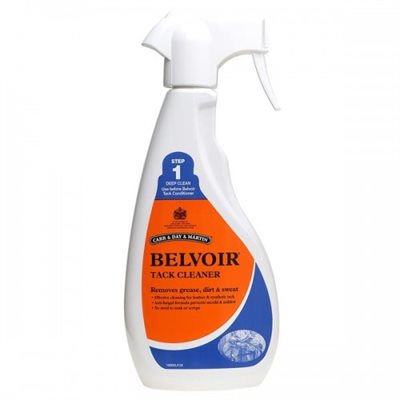 BELVOIR TACK CLEANER SPRAY 500ML STEP1