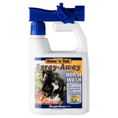 SPRAY-AWAY MANE N' TAIL SHAMPOO HOSE CONNECTOR 946ML