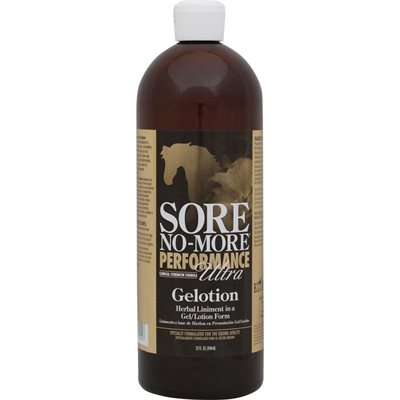 LINIMENT GELOTION SORE NO MORE PERFORMANCE ULTRA 32 OZ