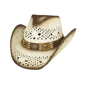 CHAPEAU DE COWBOY BULLHIDE PURE COUNTRY OFF WHITE 