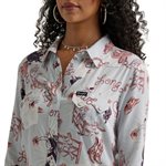 WRANGLER WOMAN SHIRT RETRO AMERICANA XSMALL