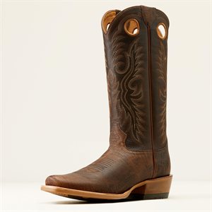 BOTTES WESTERN ARIAT HOMME RINGER DUSTED WHEAT / COFFEE 