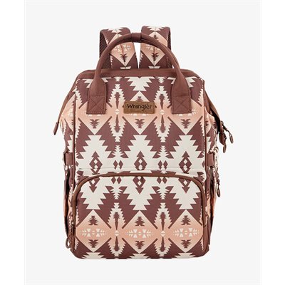 WRANGLER SAC A DOS AZTEC BRUN