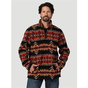 PULLOVER WRANGLER CAPPUCINO HOMME 1 / 4 ZIP