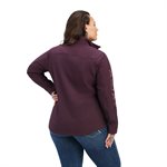 ARIAT WOMEN NEW TEAM SOFTSHELL JACKET MULBERRY HEATHER SMALL