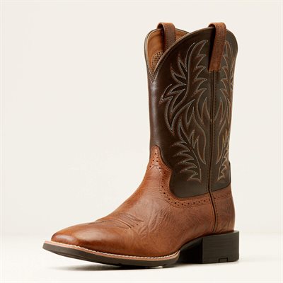 BOTTES WESTERN ARIAT HOMME SPORT WESTERN WIDE SQUARE TOE 7EE