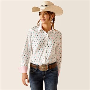 CHEMISE ARIAT FEMME KIRBY STEER GARDEN