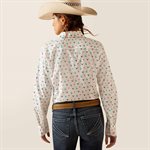 ARIAT SHIRT WOMEN KIRBY STEER GARDEN.LARGE