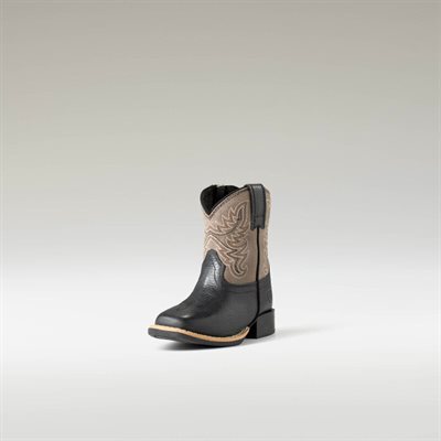 ARIAT EVERLITE LIL'STOMPER CHILD BLACK / GREY SZ:5