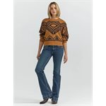 WRANGLER SWEATER LADY AZTEC BROWN / ROSS SMALL