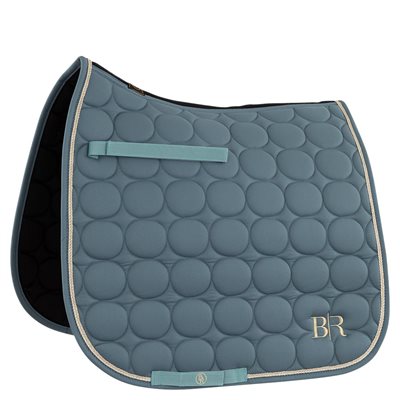 BR AMELIA SADDLE PAD DRESSAGE GOBLIN GREEN