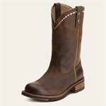 BOTTE WESTERN ARIAT UNBRIDLED ROPER DISTRESSED BROWN GR.7.5B