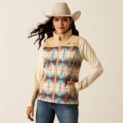 ARIAT VEST REAL CRIUS INSULATED WOMEN'S SRNO SW PRINT SZ.XL