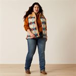 ARIAT VEST REAL CRIUS INSULATED WOMEN'S SERRANO SOUTHWEST PRINT XSMALL