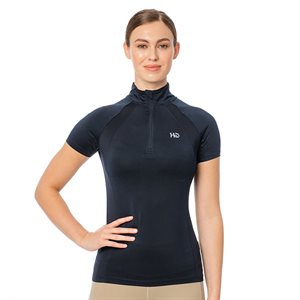 AVEEN HALF ZIP TECH TOP HORSEWARE NAVY 