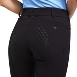 WOMENS PRELUDE FULL SEAT BREECHES BLACK 30R