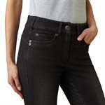 PANTALON ARIAT FEMME HALO B DENIM FULL SEAT NOIR DÉLAVÉ 28R