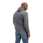 ARIAT MEN'S PASTURES SWEATSHIRT CHARCOAL HEATHER MEDIUM