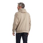 ARIAT MEN'S SERAPE BLOCK SWEATSHIRT BRINDLE HEATHER SMALL