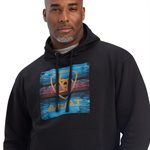 ARIAT MEN'S SERAPE BLOCK SWEATSHIRT BLACK SMALL