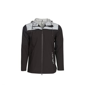 MANTEAU HORSEWARE IMPERMÉABLE NOIR / GRIS