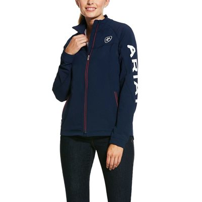 ARIAT ARGILE 2.0 SOFTSHELL JACKET NAVY / RED XSMALL