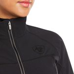 ARIAT AGILE SOFTSHELL JACKET TEAM BLACK LARGE