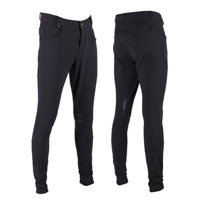 PANTALON QHP HOMME LUC KNEE PATCH SILICONE NOIR GR.28