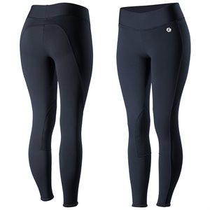 BREECHES HORZE WINTER ACTIVE WOMEN KNEE PATCH DARK NAVY